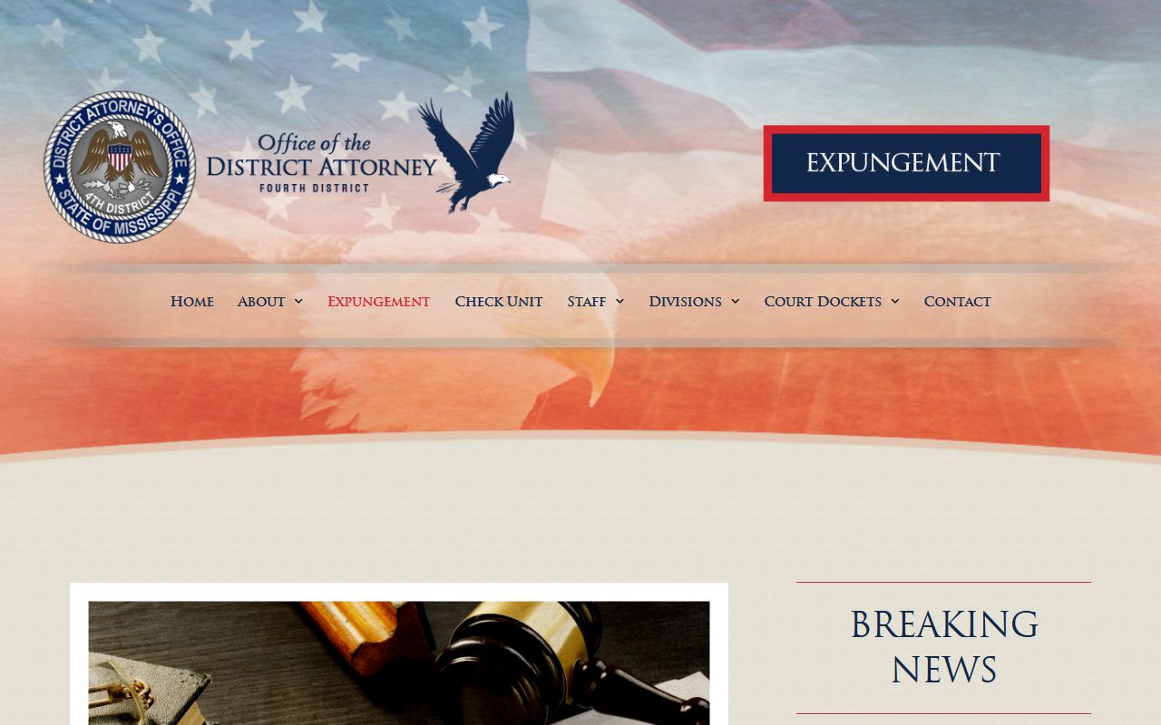 Humphreys County probate records and Mississippi expungement overview for restricted court files